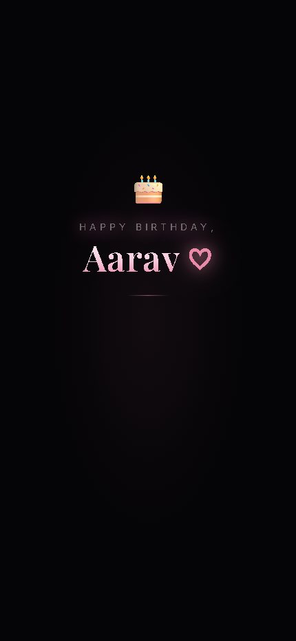 Birthday-Dark interactive gift preview